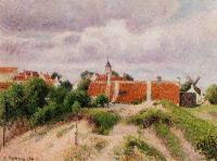 Pissarro, Camille - Houses at Knocke, Belgium